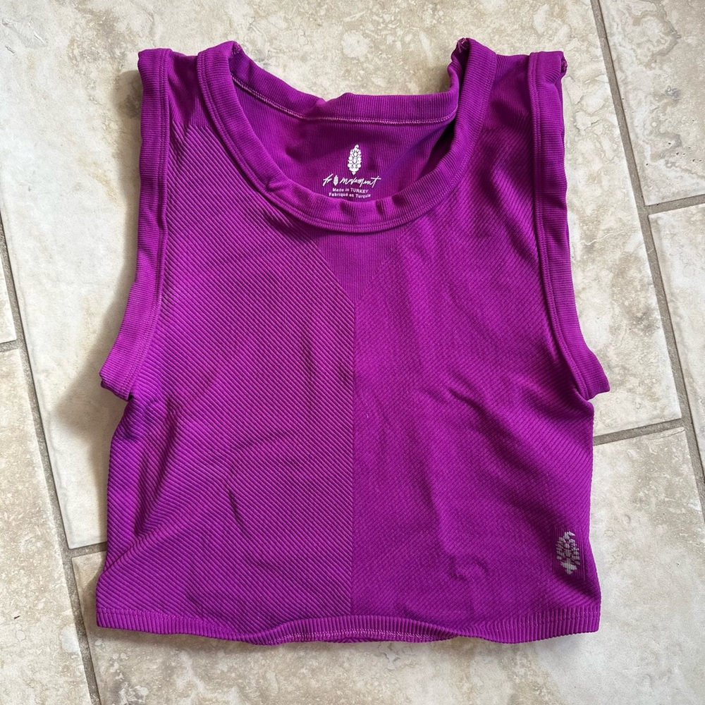 Free people movement free throw muscle tank